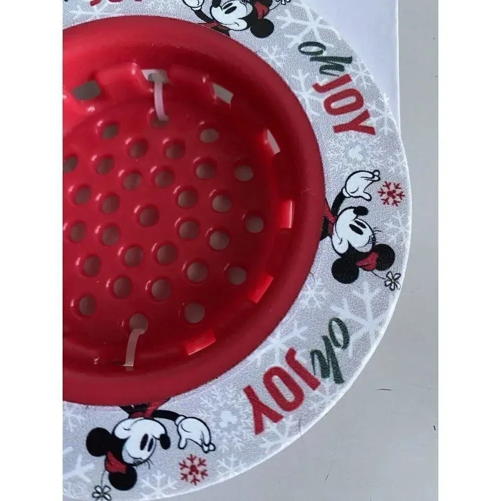 Disney Minnie Mouse Christmas KITCHEN‎ SINK STRAINER Standard Size Drain Oh Joy!